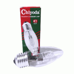 FOCO HALOGE. E27 VELA 40W C-35 CLARO (40W) 28W-120V IN