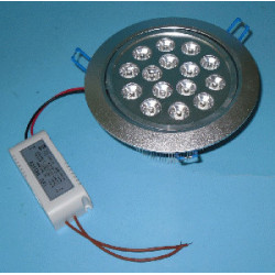 LED OJO BUEY 15W 110V-220V DOWNLIGHT LUZ CALIDA