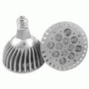 LED FOCO REFLECT. 12W AZUL E27 PAR 38 100/240V C/LUPA TW