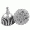 LED FOCO REFLECT. 12W ROJO E-27 PAR 38 100/240V C/LUPA TW