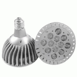 LED FOCO REFLECT. 12W CALID E27 PAR 38 110/240V C/LUPA TW
