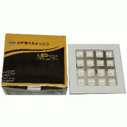 LED PANEL ,16W BLANCO EMPOT .CUADRAD 110V-220V DOWNL