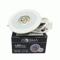 LED OJO BUEY  5W 110V-220V DOWL. BLANCO/AZUL 3 1/2 P