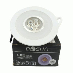 LED OJO BUEY  5W 110V-220V DOWL. BLANCO/ROJO 3 1/2 P