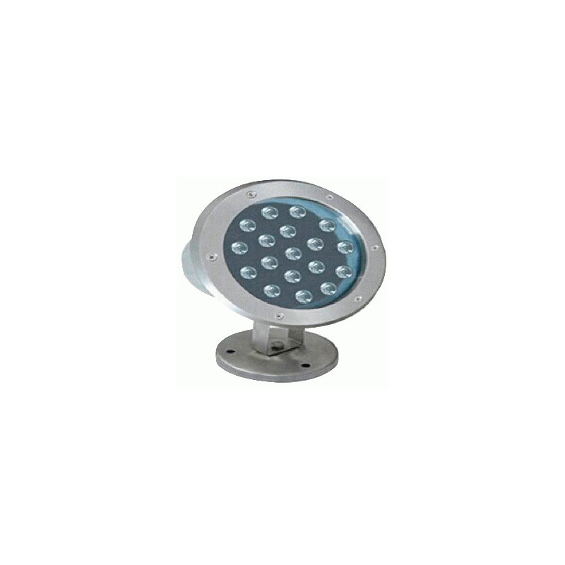 LED SUMERGIBLE V/COLORE 18W 24V P/PICINA MULTICOLOR S/CONTROL