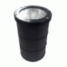 LAMPARA PISO/JARDIN 12CM E-27 IP67 NEGRO ALEAC.ALUMI