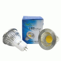 LED FOCO DICRO 5W  CALID 2PTS 85/220V COB ALT/P. MR16 G5.3 TW
