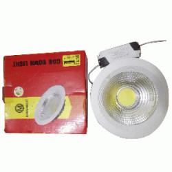 LED OJO BUEY COB 20W 85V-265V 6.10" INT 7.6 BL V/CLR