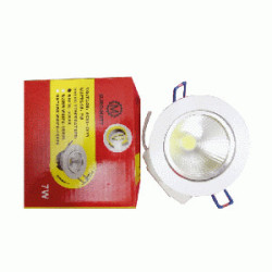 LED OJO BUEY COB  7W 85V-265V 3,2" INT 4,2" BL 6500K