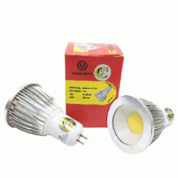 LED FOCO DICRO 5W CALID 2PTS 85-220V COB ALT/P. MR16 G5.3  EURO