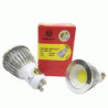 LED FOCO DICRO 5W BLANC GU10 85-220V COB ALT/PT. MR16  EURO