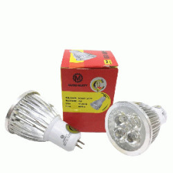 LED FOCO DICRO 5W BLANC 2PTS 85-220V (5LED) ALT/POT.MR16 G5.3  EUR60