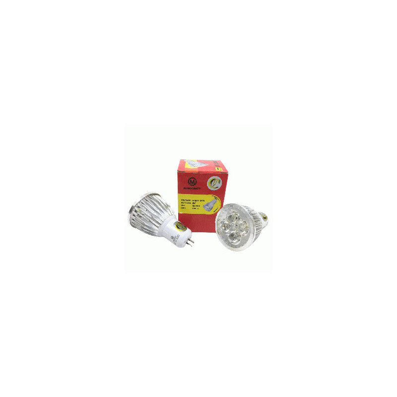 LED FOCO DICRO 5W CALID 2PTS 85-220V (5LED) ALT/P  MR16 G5.3 EUR60