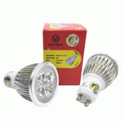 LED FOCO DICRO 5W BLANC GU10 85-220V (5LED) 60G ALT/P.  MR16 EUR