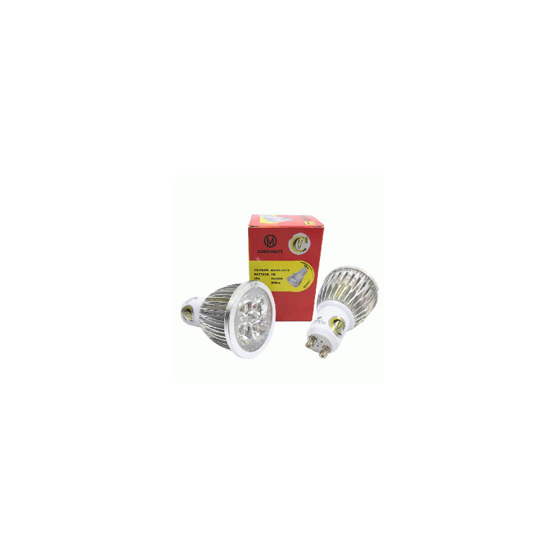 LED FOCO DICRO ALT/POT.MR16 GU10 5W BLA(5LED)60G EUR