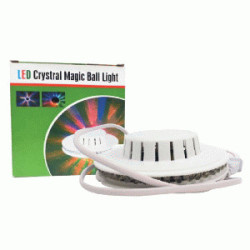 LED LAMPARA 3W 90V-240V GIRASOL V/COLOR RGB FLASH  AC