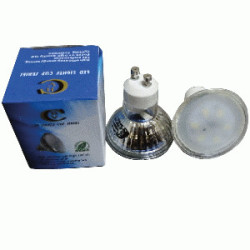LED FOCO DICR. 3W BLANC 85/240V(6LED) GU10 SMD 5730 TW