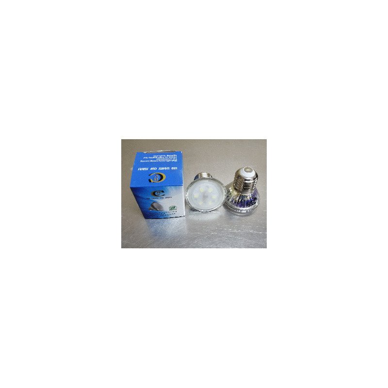 LED FOCO DICR.SMD 5730 3W 85/240V(6LED).BLANC E27