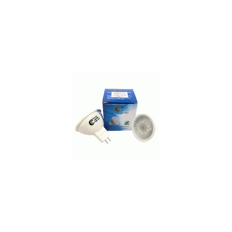 LED FOCO DICR.SMD 5730 5W 85/240V(10LED) CALID G5.3