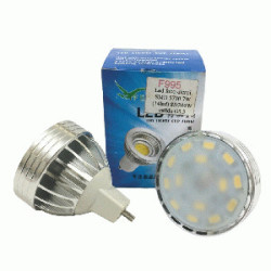 LED FOCO DICRO 7W CALID 2PTS 85/240V(14LED) .SMD 5730 TW