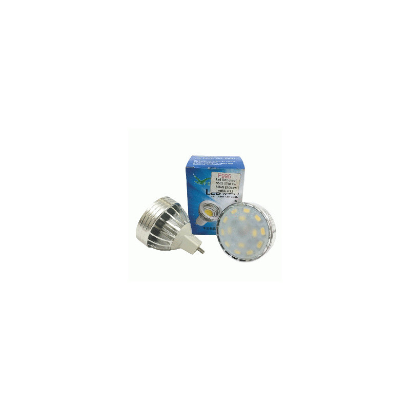 LED FOCO DICR.SMD 5730 7W 85/240V(14LED)CALIDA G5.3
