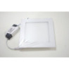 LED PANEL ,12W EMPOT .CUADRAD  85V-265V BLANC 17CM