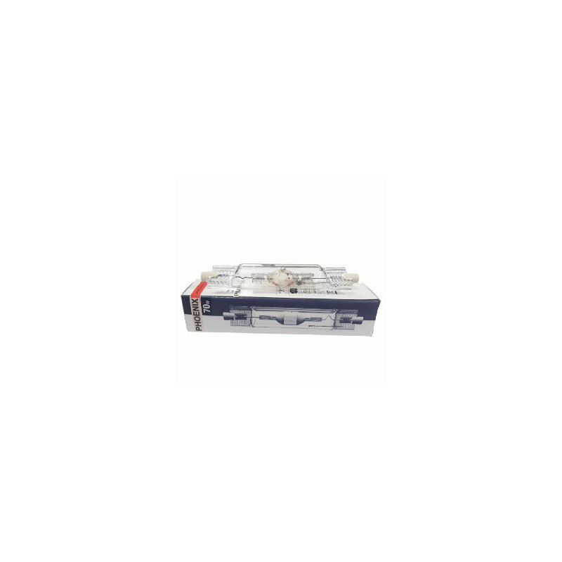 FOCO METAL HALIDE. 70W RX7S PURPUR T/HALOGENO PHOEN