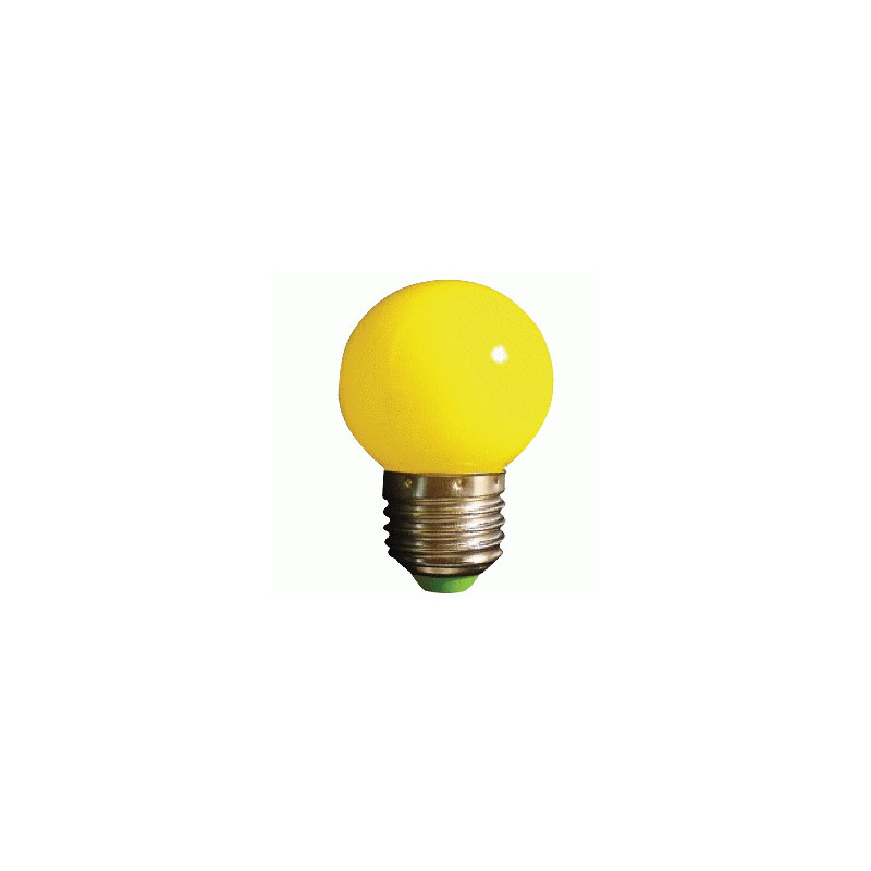 LED FOCO BOLA G45 E27 AMARILLO ENERGY SAVING LAM