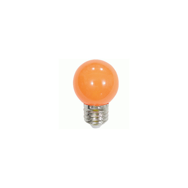 LED FOCO BOLA ANARANJADO G45 E27 110V ENERGY SAVING L