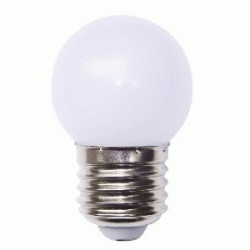 LED FOCO BOLA BLANCO G45 E27 1.5W - 3W ENERGY