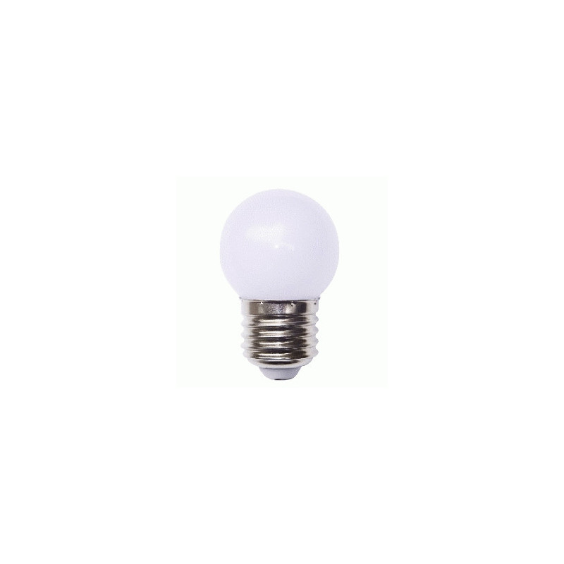 LED FOCO BOLA BLANCO G45 E27 1.5W - 3W ENERGY