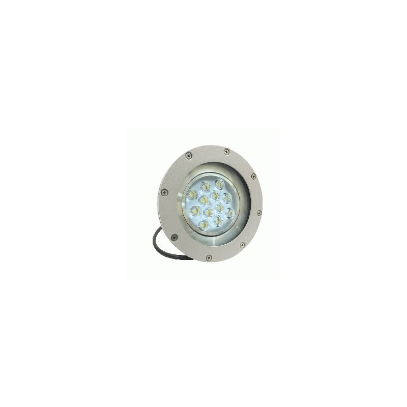 LED LAMPARA PARA JARDIN/PISO 17.0 CM PLOMO LZ BLANCA