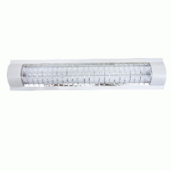 LED LAMPARA .2X9W T8 S/TUBO 110V/240V 60CM. C/REJILLAS TW