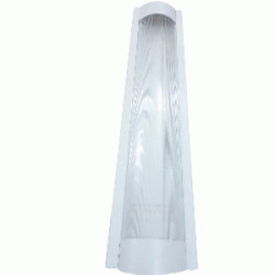 LED LAMPARA .2X9W S/TUBO T8 60CM 110V/240V  C/ACRILICO TW