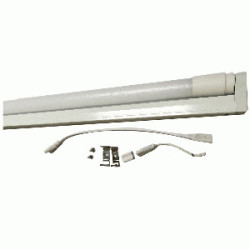 LED LAMPARA .1X18W FINA 110V/240V C/TUBO T8 1.2 M