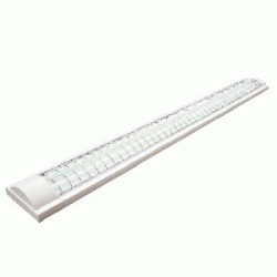 LED LAMPARA .2X9W C/TUBO T8  60CM110V/240V C/REJILLAS TW