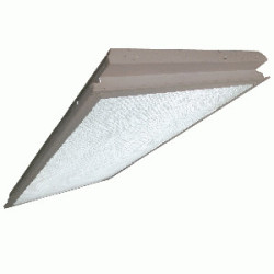 LAMP PANTALLA ACRILICA 4X40W C/TUBO T8 120X60