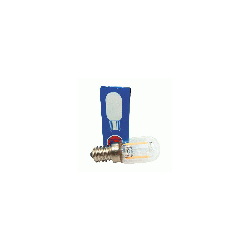 LED FOCO MAQUINA E15 1.5W 120V LUZ CALIDA BALLONETA
