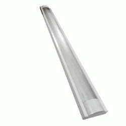 LED LAMPARA 2X18W C/TUBO T8 1.2MT 110V/240V C/ACRILICO TW