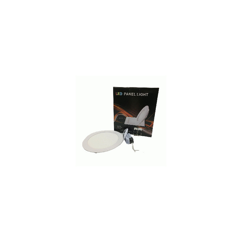 LED PANEL EMPOT. REDO 12W 85V-285V BLANCO 6500K JY