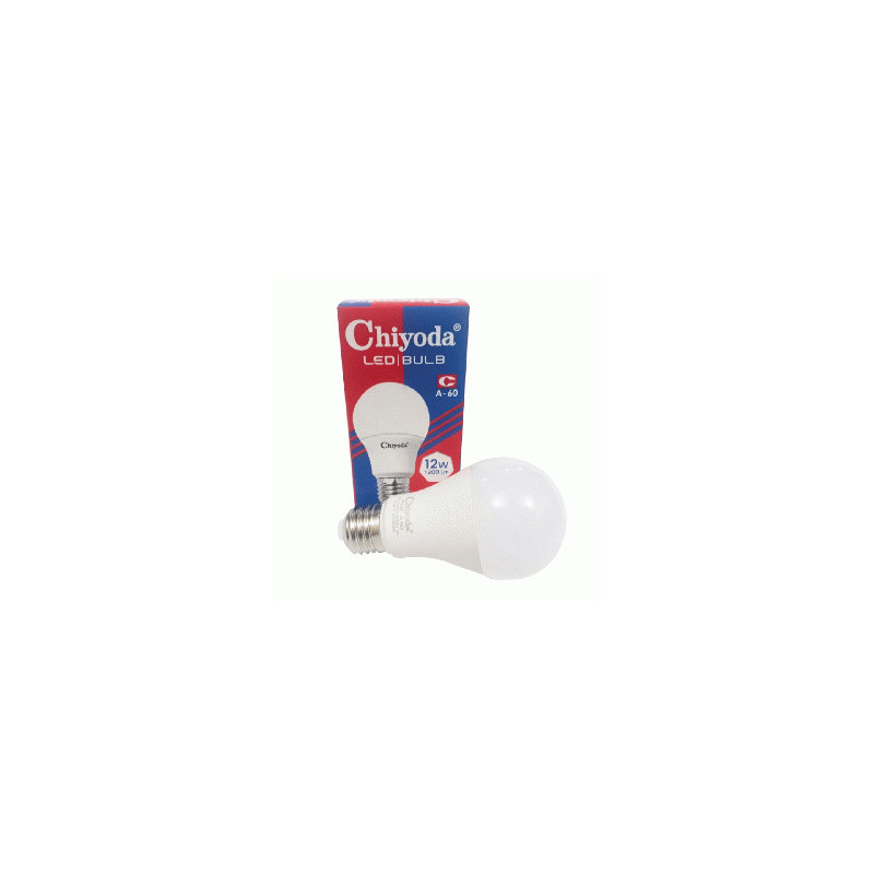 LED FOCO NORMAL E-27 12W 85V-260V BLANCO CHIYOD A60