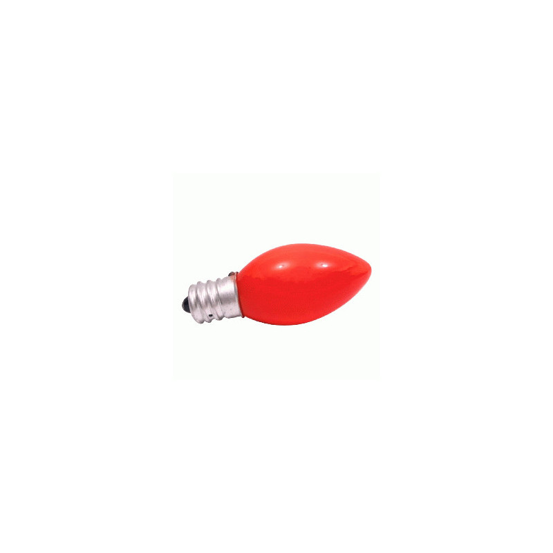FOCO CANDELABRO E12  ANARANJADO 15W  120V JY