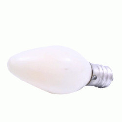 FOCO CANDELABRO E12 15W 120V BLANCO  JY