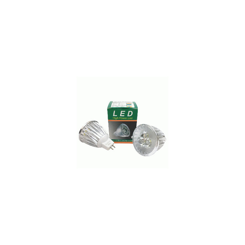 LED FOCO DICRO ALT/POT.MR16 12V 5W G5.3 6500K BLANC