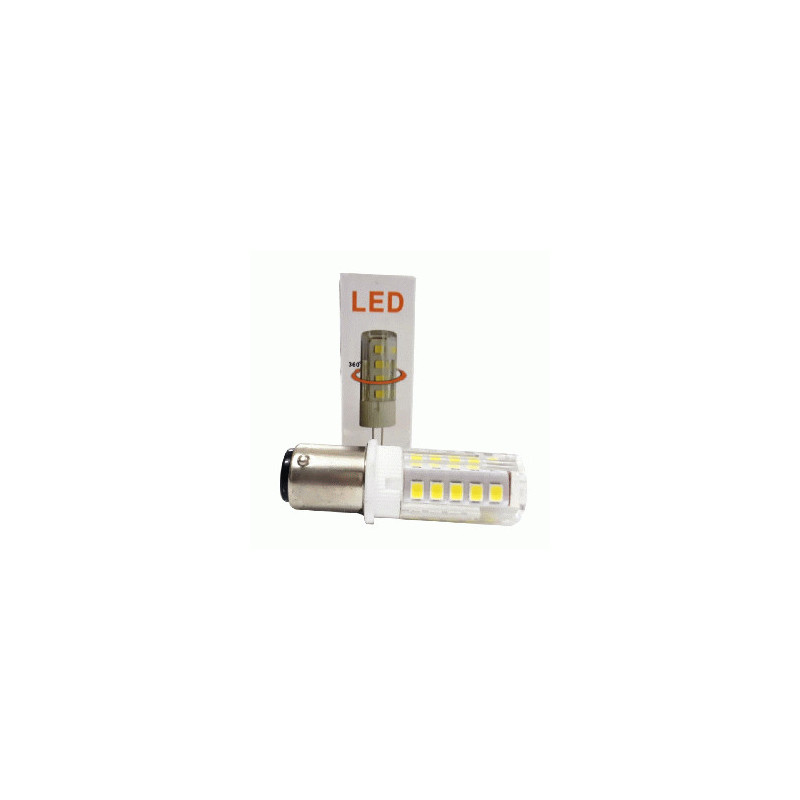 LED FOCO MAQUI BLANCO E15 3W 120-220V SMD2835 BAYONETA