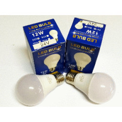 LED FOCO P/BATERIA E27-24V 12W BLANCO 6500K A60 BULB