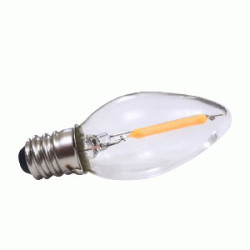 LED FOCO CANDELABRO E12 1W 110V CALIDO 2700K