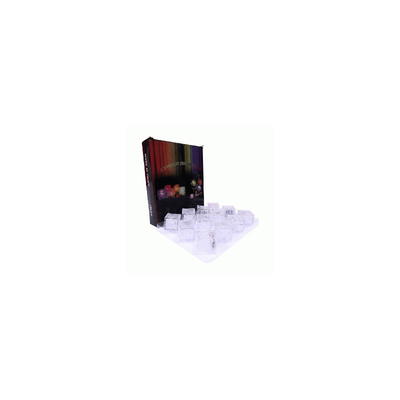 LED FOCO CUBO DE HIELO NEON 0.5W VARIOS COLORES