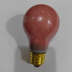 FOCO NORMAL  20W*** E27 ROJO 125V TW EMERGENCIA
