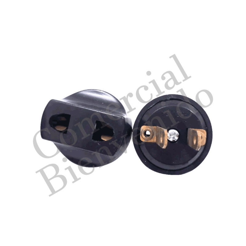 ADAPTADOR REDONDO A PLANO NEGRO   314D-1